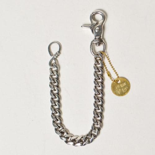 US アス オリジナル ウォレットチェーン ヘビーゲージ シルバー