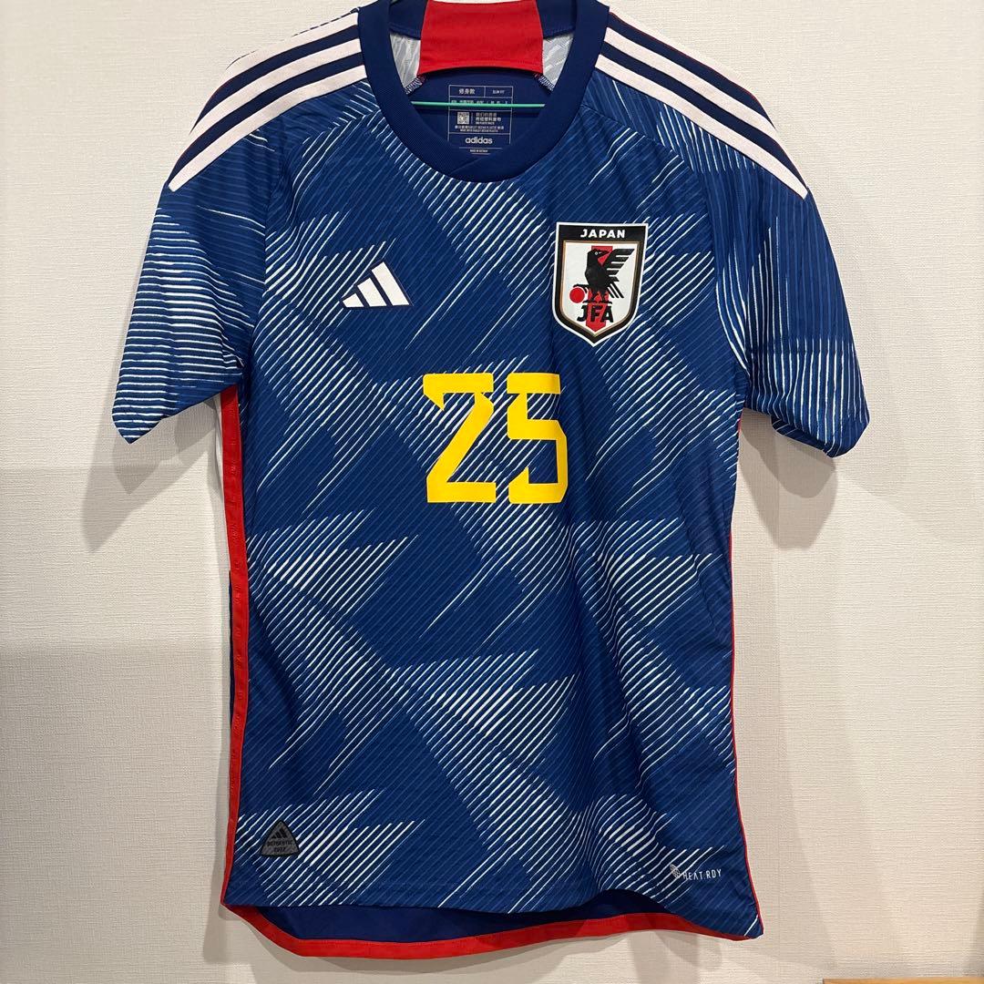 サッカー日本代表　25番　前田大然選手ユニフォーム(2022FIFA W杯) 楽天市場】【スピード出荷】アディダス サッカー日本代表 2022 ホーム