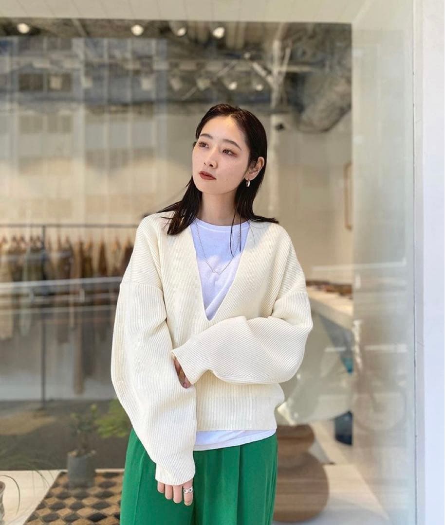 TODAYFUL Slit Neck Knit スリットネックニット - メルカリ