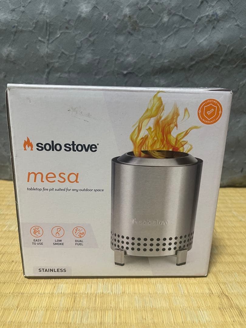 ソロストーブ メサ mesa　Solo stove 卓上暖炉 SOLO STOVE MESA / ソロストーブ│ UPI ONLINE STORE