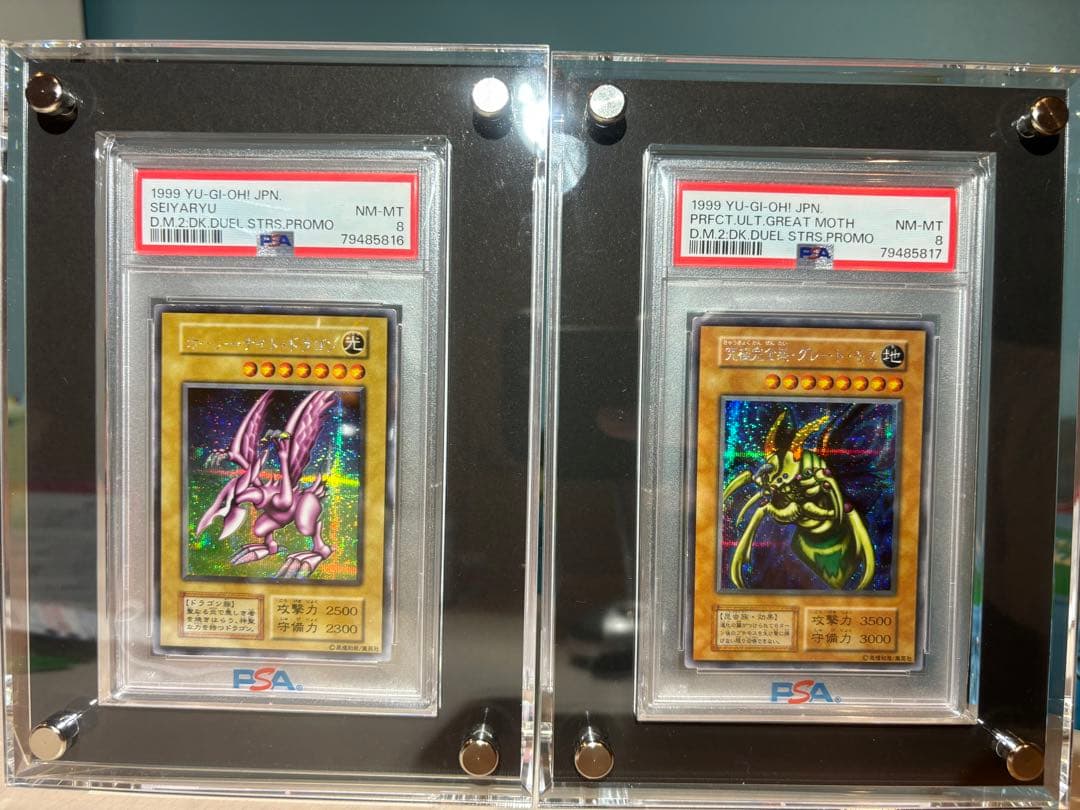 ホーリーナイトドラゴン 究極完全体グレートモス psa8 連番セット