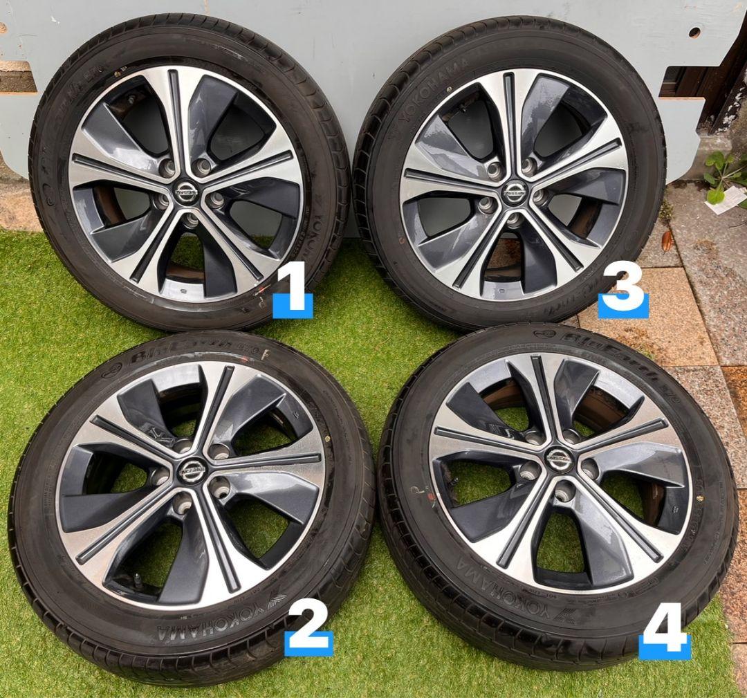 日産 キックス RP15 純正17インチタイヤホイール4本 - メルカリ