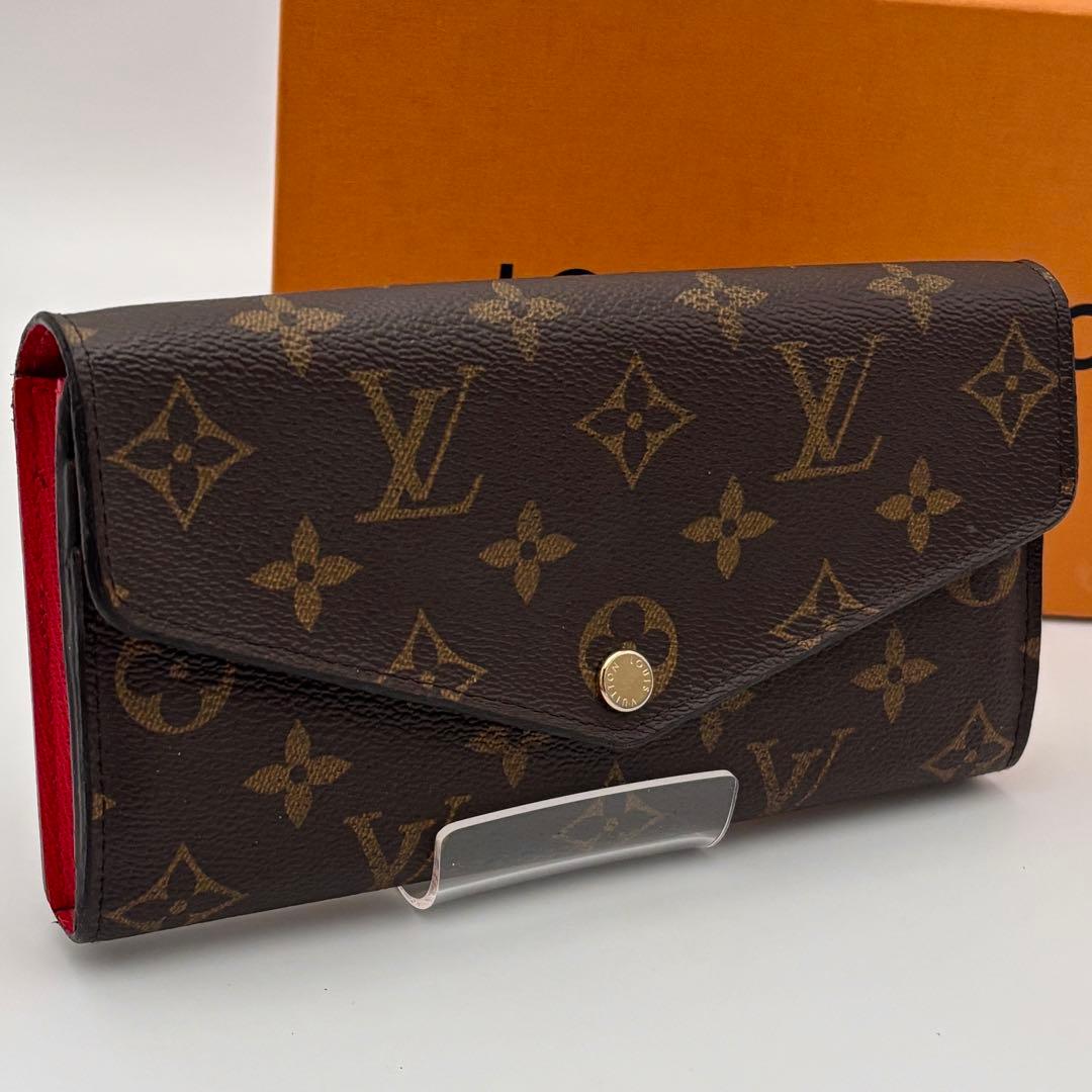 美品 ルイヴィトン モノグラム ポルトフォイユ サラ 新型 長財布 正規