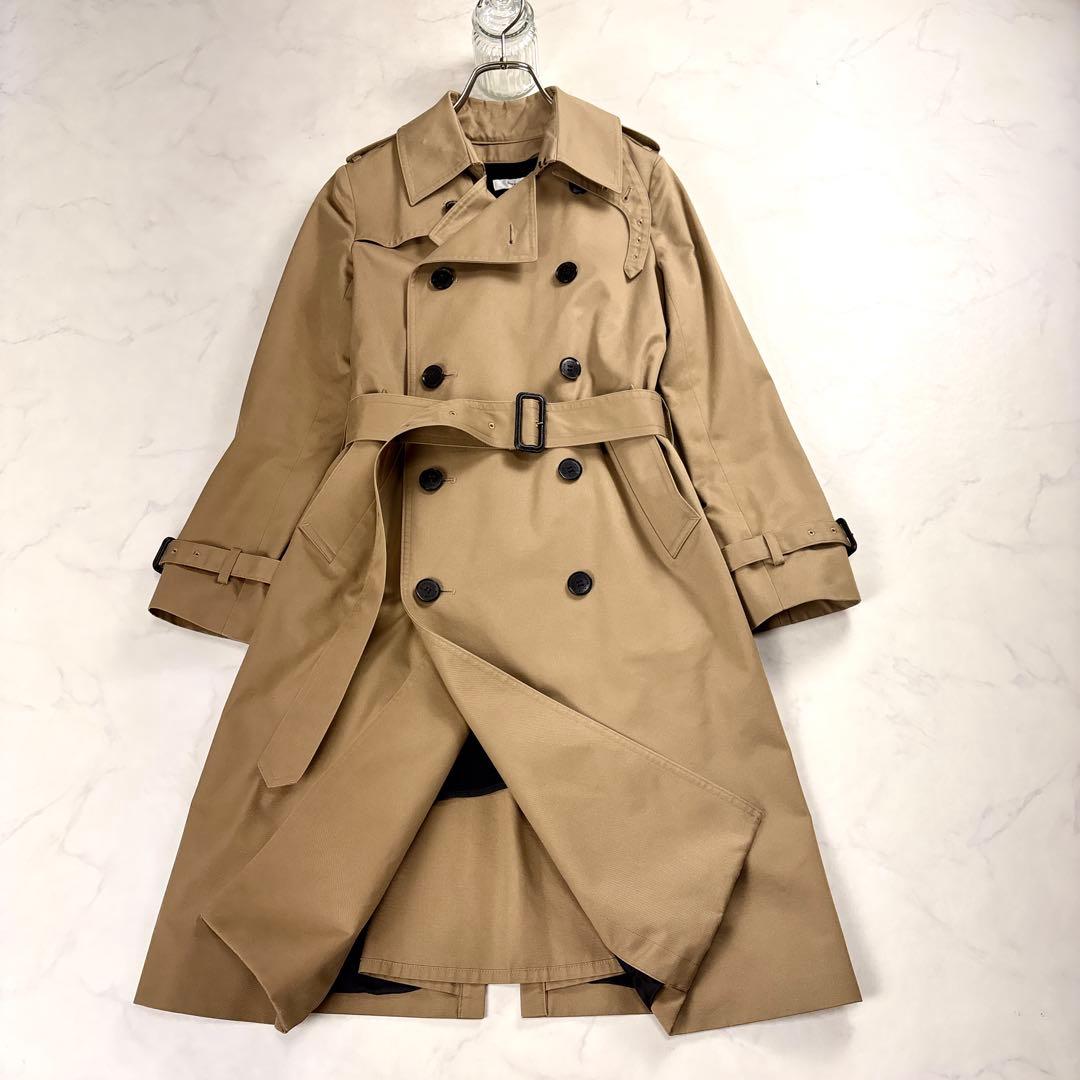HYKE トレンチコート ライナー付 ベルト ベージュ - メルカリ
