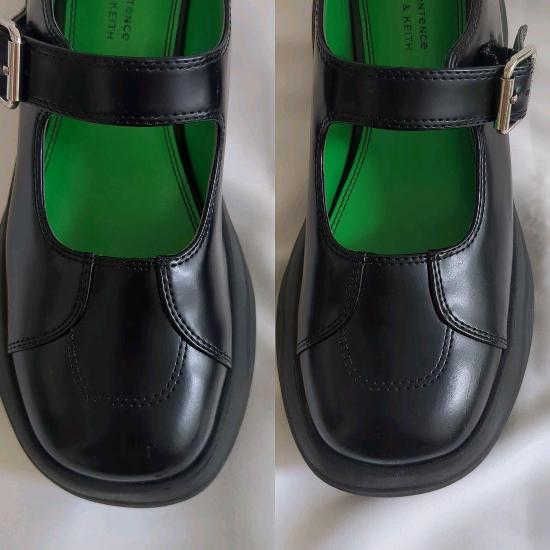 チャールズ＆キース×ショートセンテンス/メリージェーン ストラップ