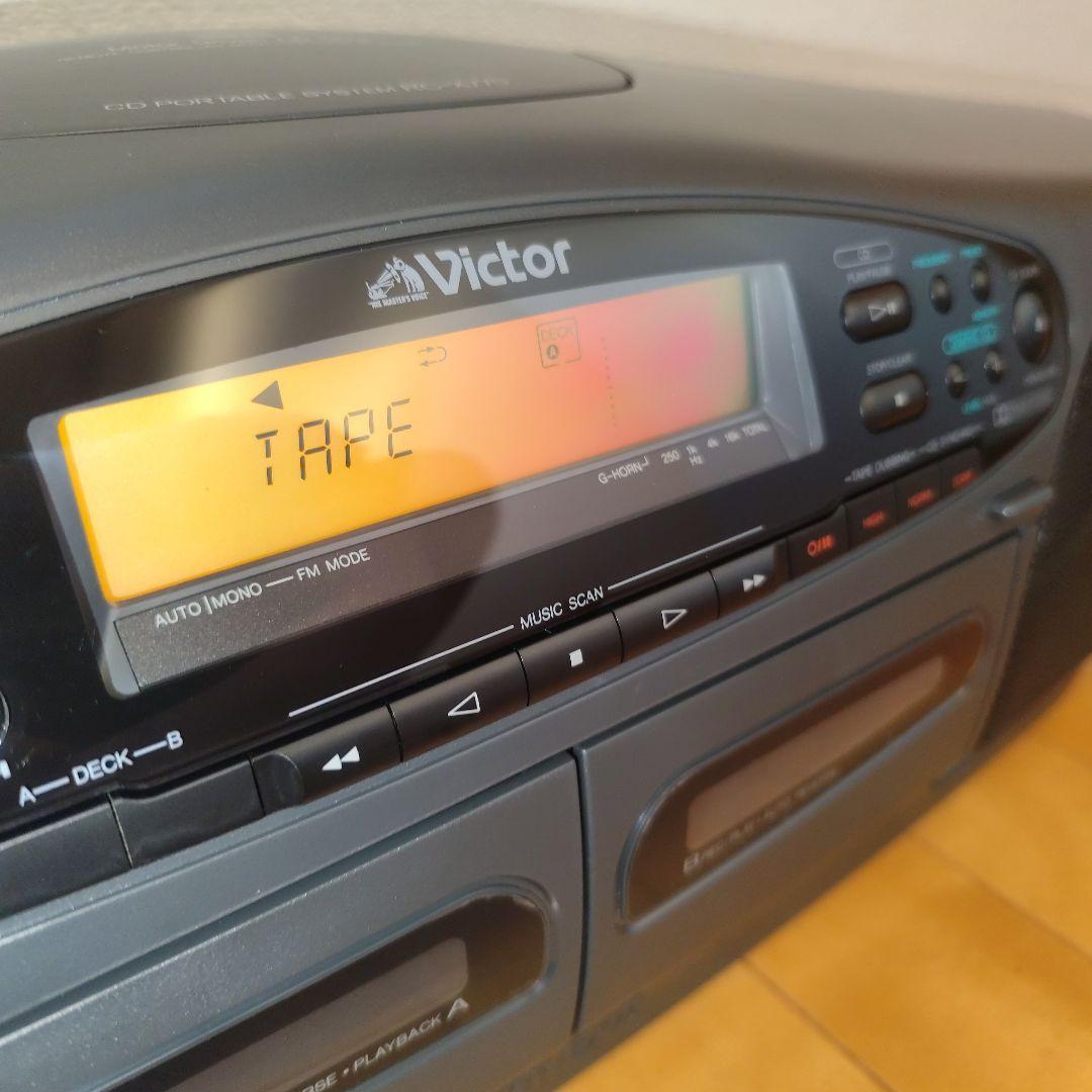 Victor RC-X770 CDラジカセ - メルカリ