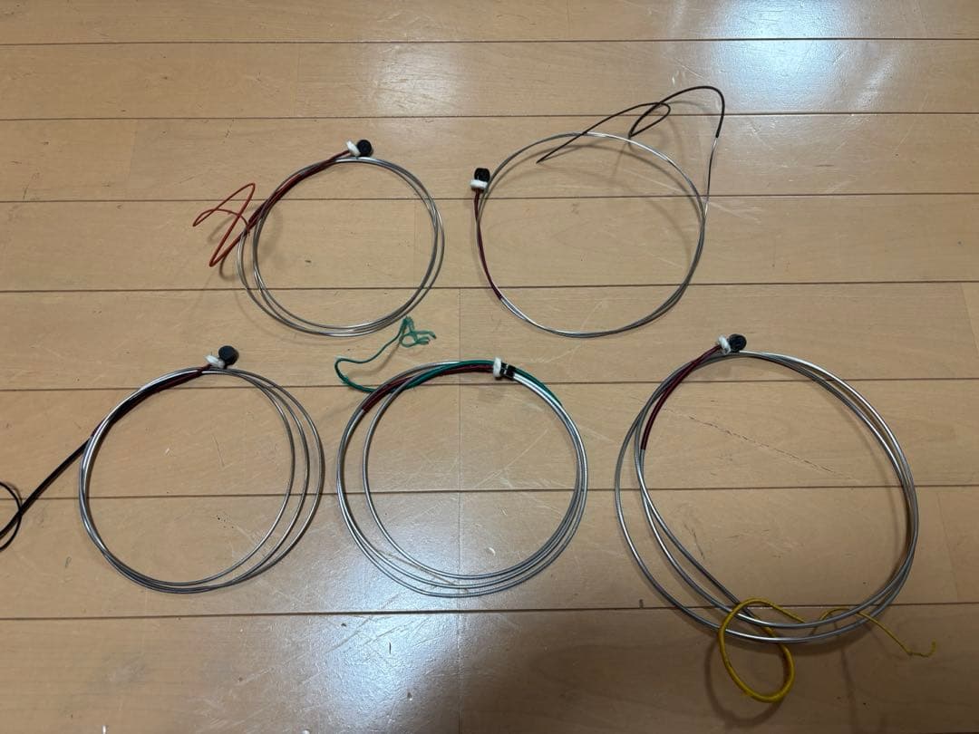 フレクソコア コントラバス弦 5本セット スチール製 - WWW