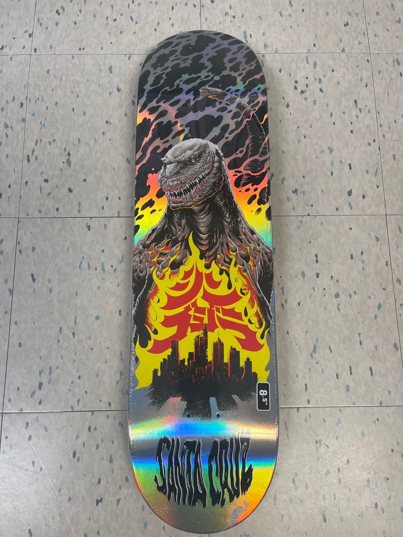 ：SANTA CRUZGODZILLA SHIN KNOX FIREPIT 新品 Shin Godzilla Knox Firepit Skateboard Deck