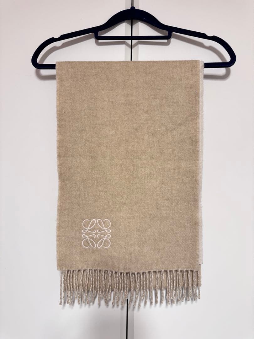 バイカラー スカーフ カシミヤLOEWE正規品 ショッパー別で付けれます