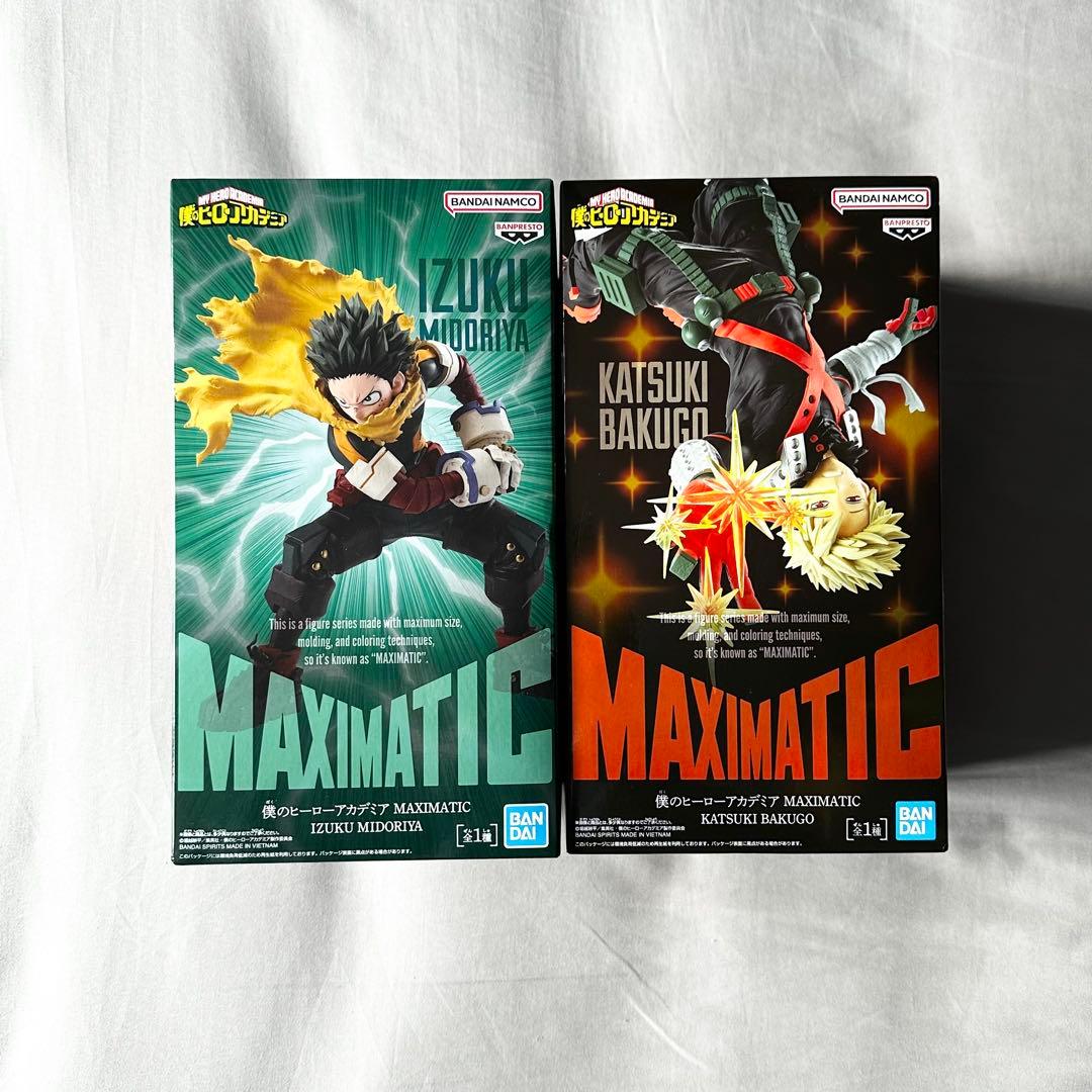 新品未開封】 僕のヒーローアカデミア MAXIMATIC セット - メルカリ
