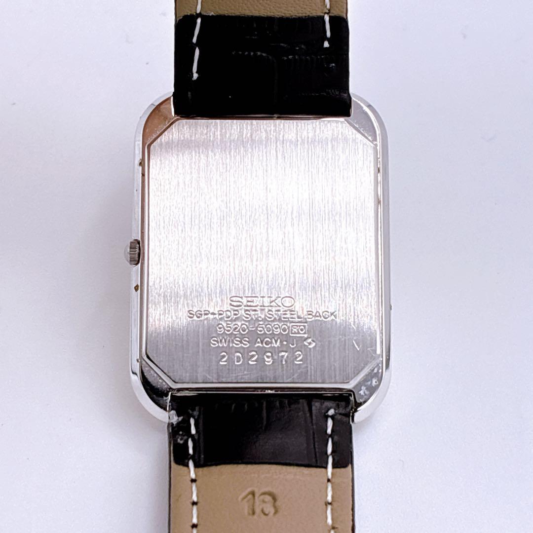 SEIKO 9520-5090 タンク Swiss ACMケース 1983年製 - メルカリ