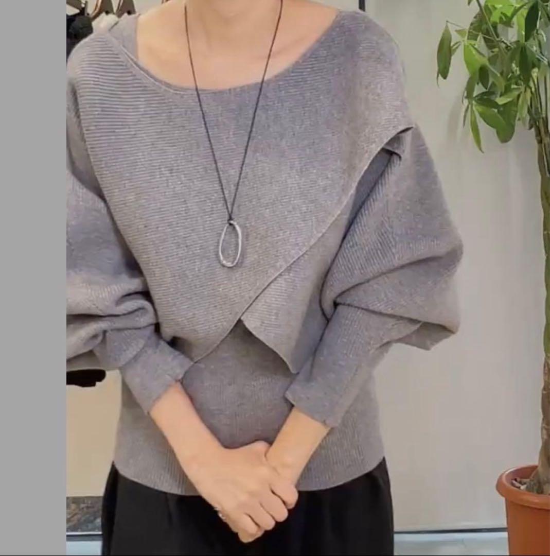 一度試着のみ　イシカワラボ　ニットセーター 一度試着のみ イシカワラボ ニットセーター 1/26迄限定値下げイシカワ