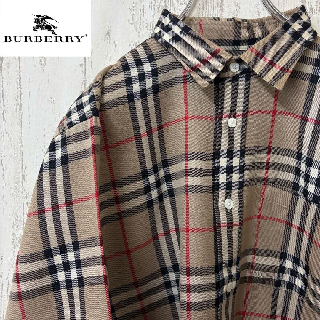 激レア】Burberry バーバリー 長袖シャツ ノバチェック 完売モデル