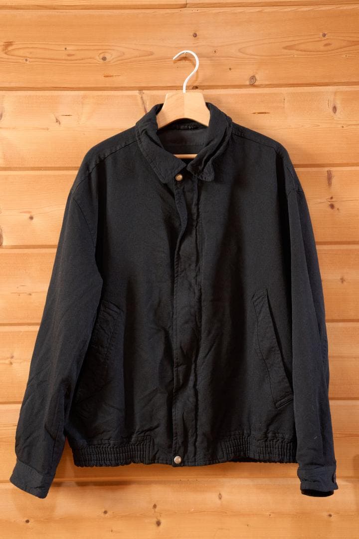 25aw コムデギャルソンオム エステルサージ製品染めブルゾン 黒 M 縮絨