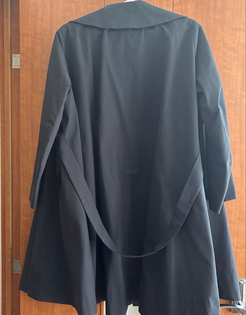 AMARC アマーク｜大草直子さん ミドル丈フレアコート 黒 AMARC