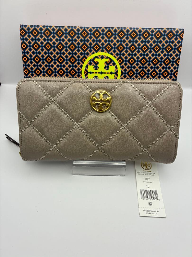 トリーバーチ Tory Burch 未使用 長財布 正規品 キラ ダイヤモンド