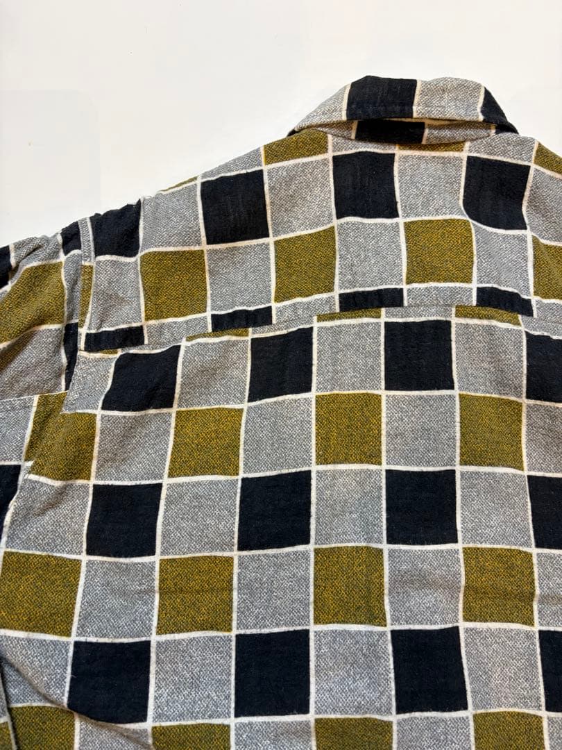 希少良品】50sビンテージ Saddle & Paddleプリントネルシャツ - メルカリ