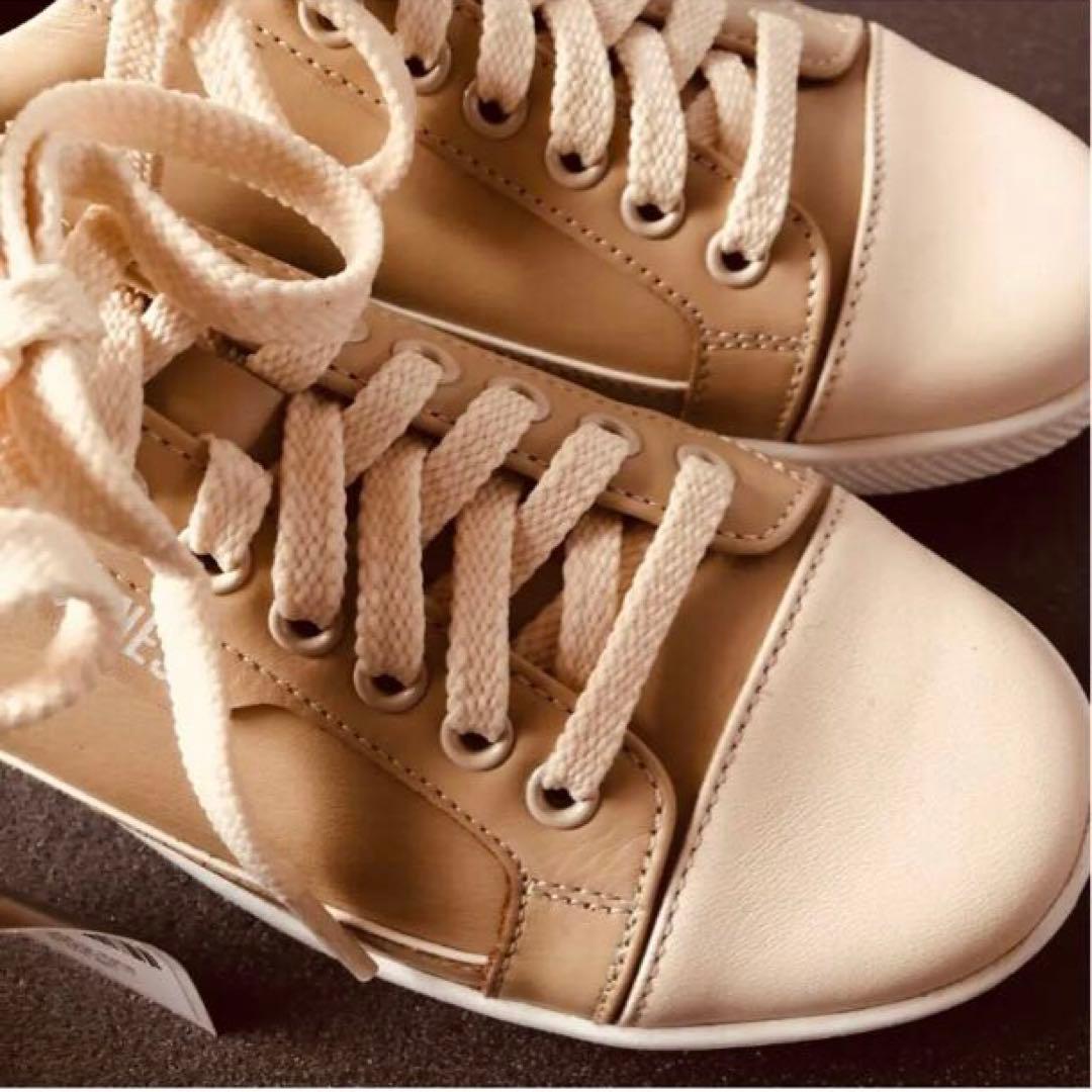 専用★新品タグ★BENESUベネシュ　スニーカー 22.5cm 革　201