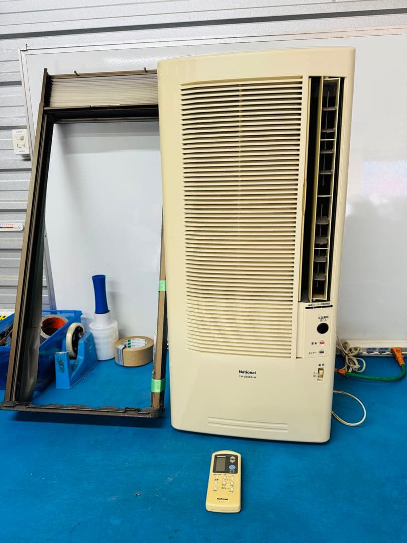 National ナショナル 窓式 ウィンドウ エアコン 冷房 空調 電化製品