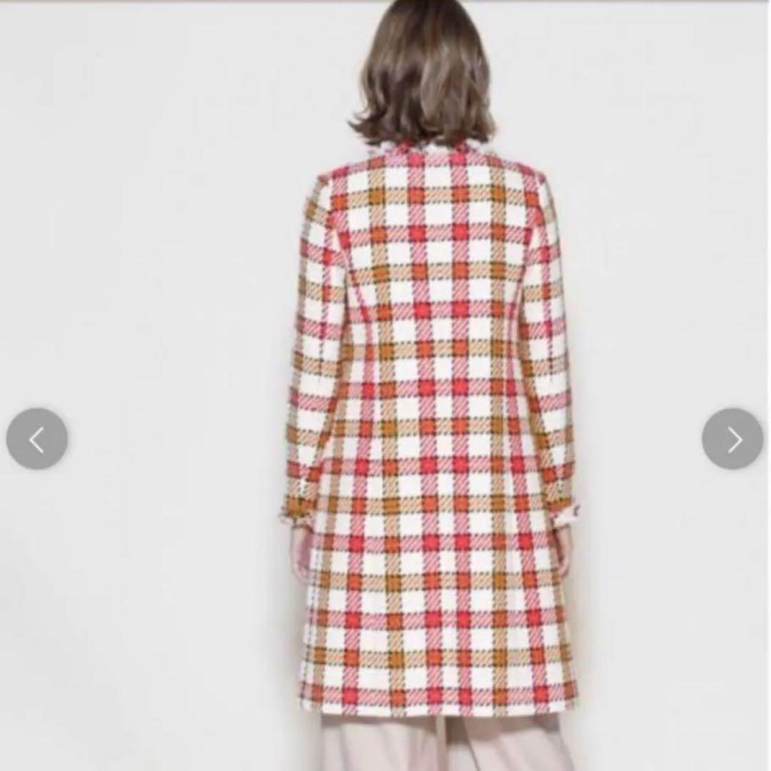 ☆専用☆グレースコンチネンタル チェックツイードコート 38 - メルカリ