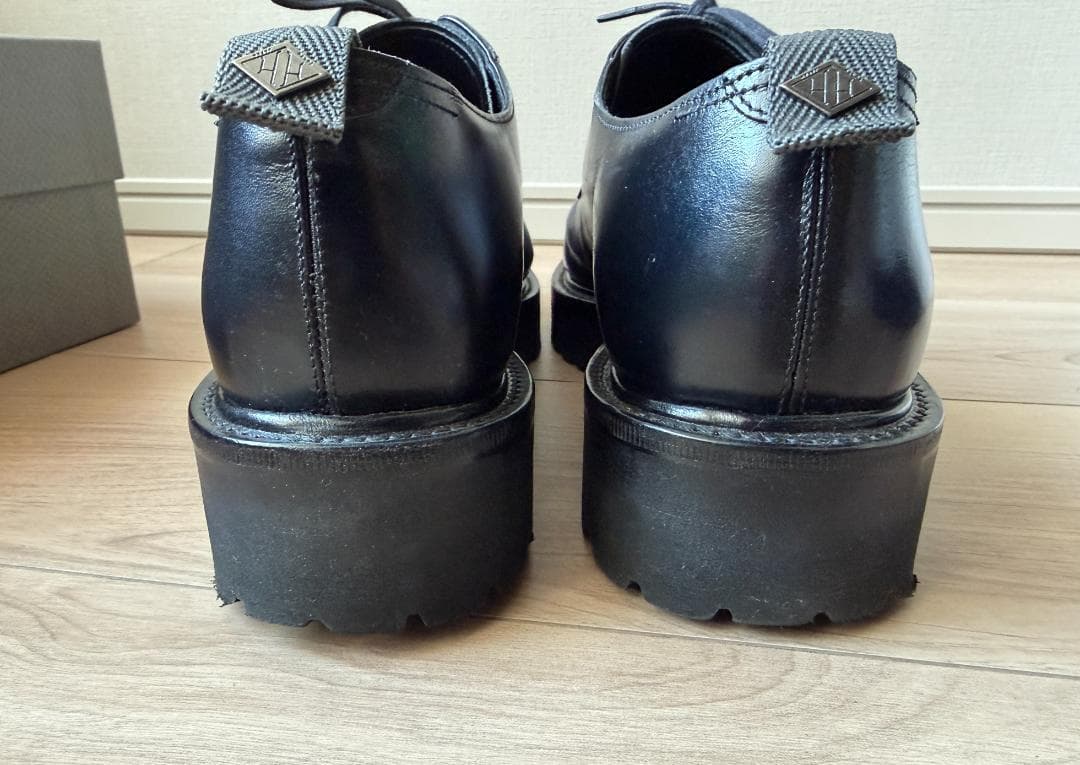 WH WHZ-0008 7.0【干場愛用Zソール】プレーントゥシューズ ブラック