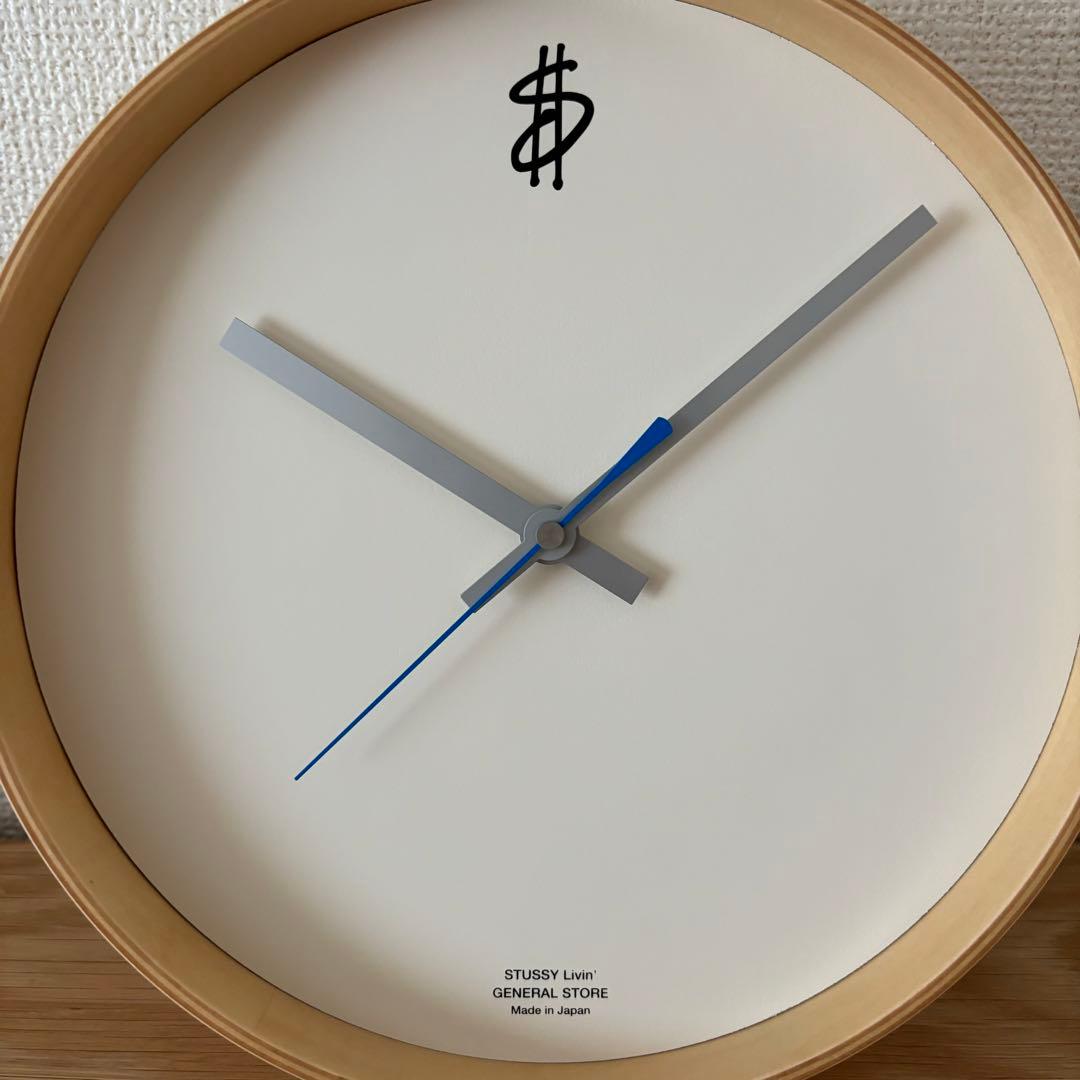 希少 極美品 STUSSY Livin' General Store 時計 - メルカリ