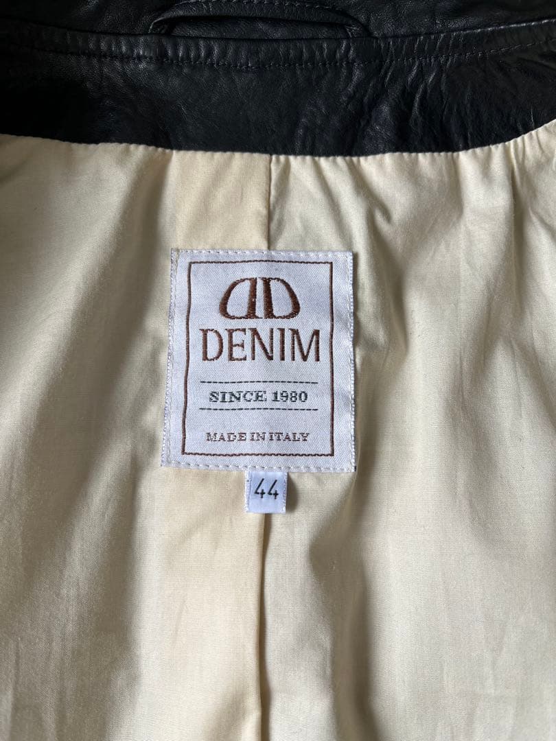 サイズ44 DENIM トゥモローランドエクスクルーシブシングルライダース