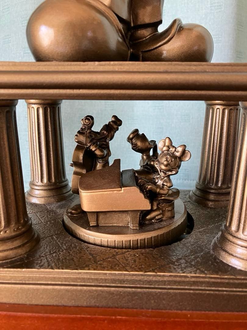 非売品】ディズニーオーケストラー ブロンズ像 オルゴール 第一生命