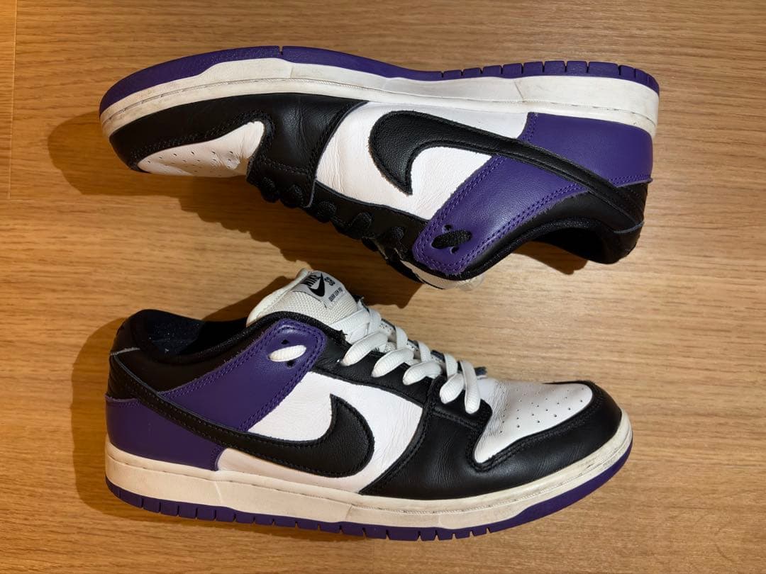 靴 NIKE SB DUNK LOW \"COURT PURPLE\" 28.5cm