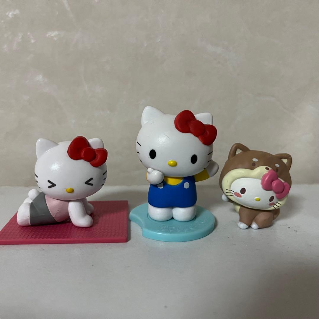 ハローキティ フィギュア 3体セット - メルカリ