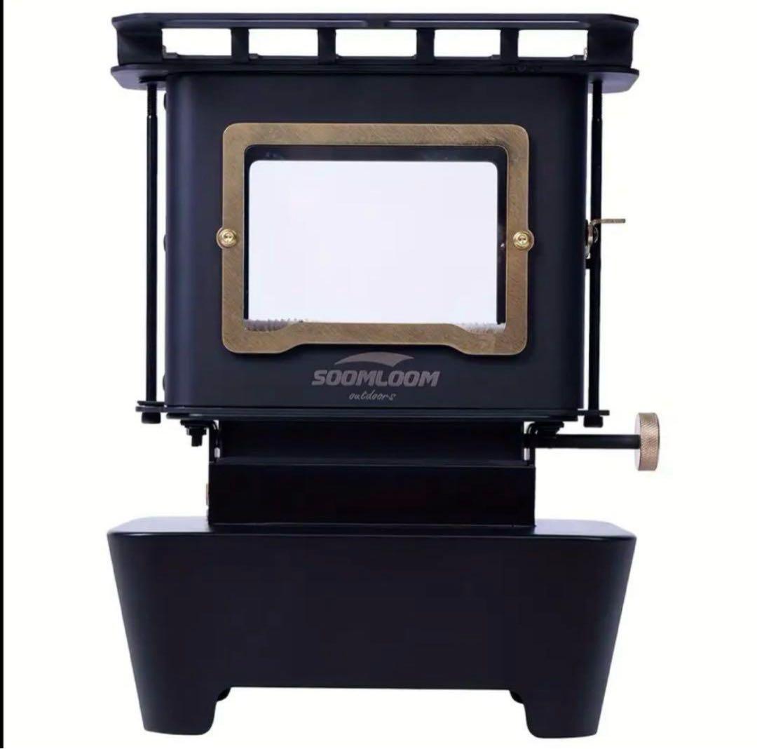 箱凹み】Soomloom スームルーム アイロンストーブ アイアンストーブ 黒