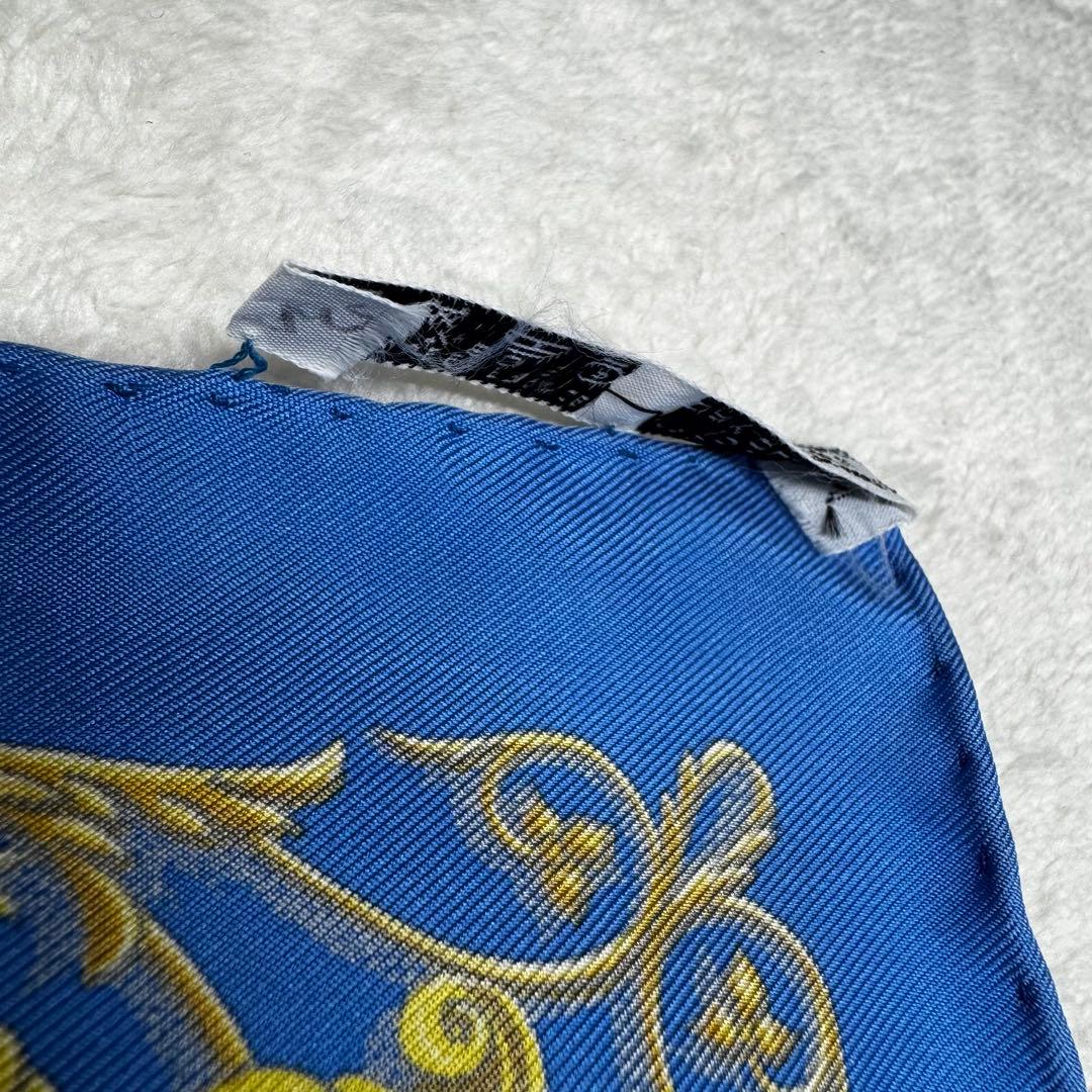 希少色】エルメス カレ プチカレ 40 DIES ET HORE ブルー - メルカリ