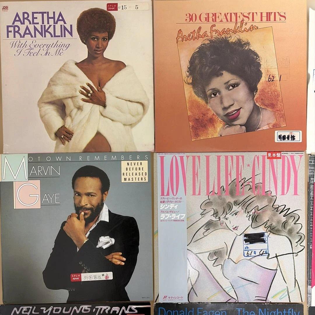 お得 LP レコード 50枚セット 洋楽 見本盤 ロック R&B ソウル