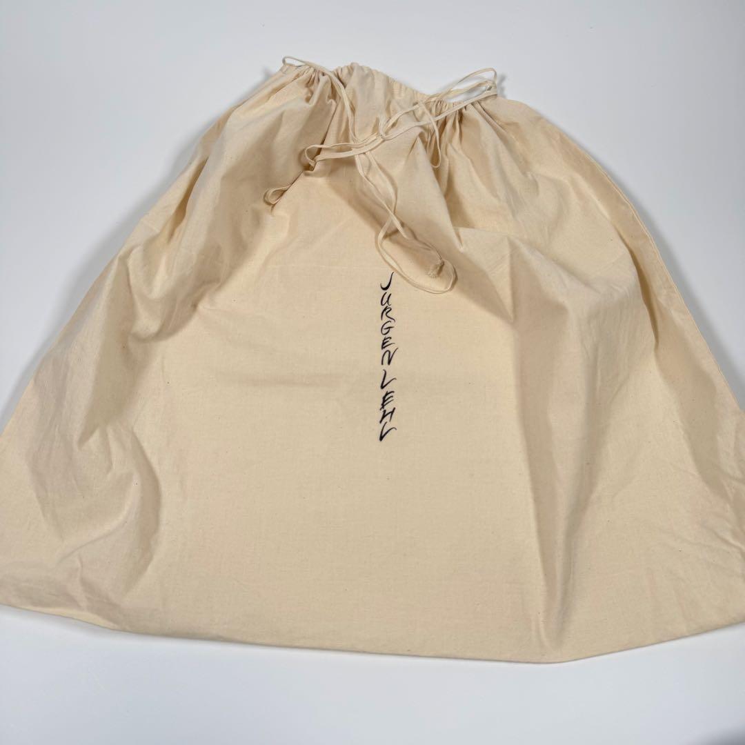 未使用に近い】ヨーガンレール トートバッグ シワ加工 馬革 アイボリー