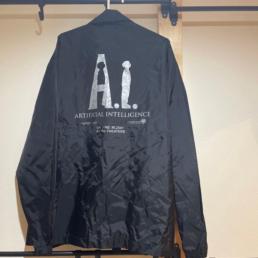 01s A.I. 映画 スピルバーグ監督 コーチジャケット ナイロンジャケット
