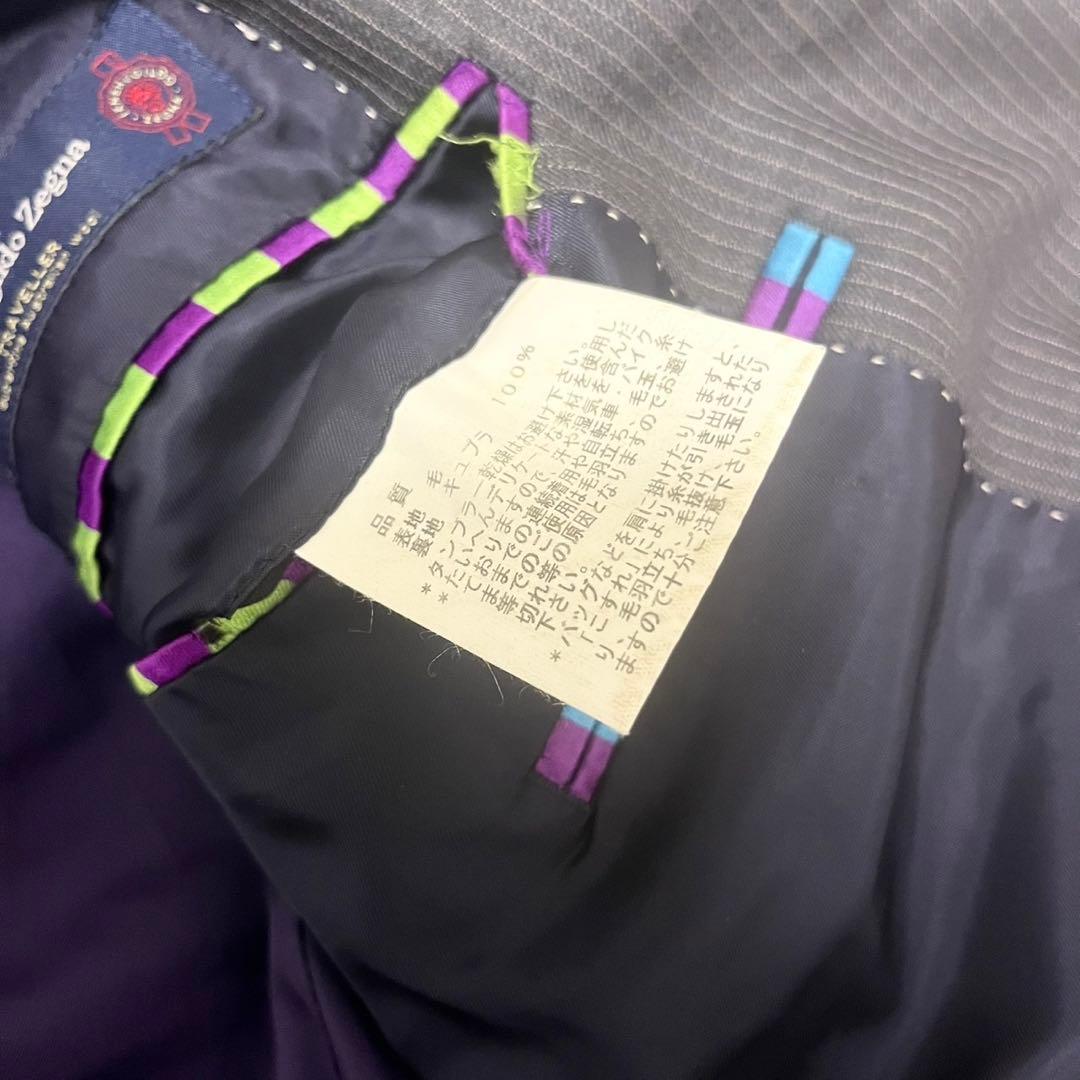 ポールスミス×高級生地ゼニア スーツ セットアップ マルチストライプ