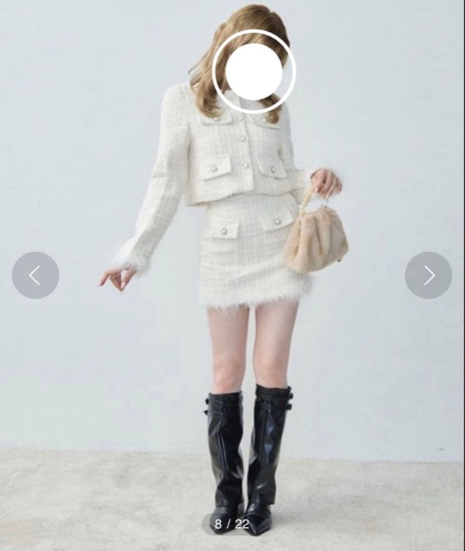 TITTY&CO. ティティアンドコー ツイードセットアップ セットアップ