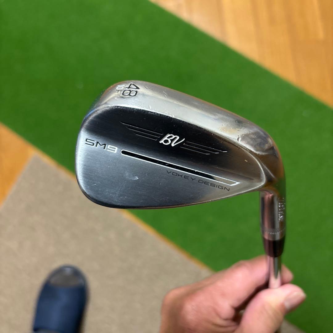 タイトリスト ウェッジ　SM9 48度10F シン貧打爆裂レポート『ボーケイ・デザイン SM9 ウェッジ 48度編