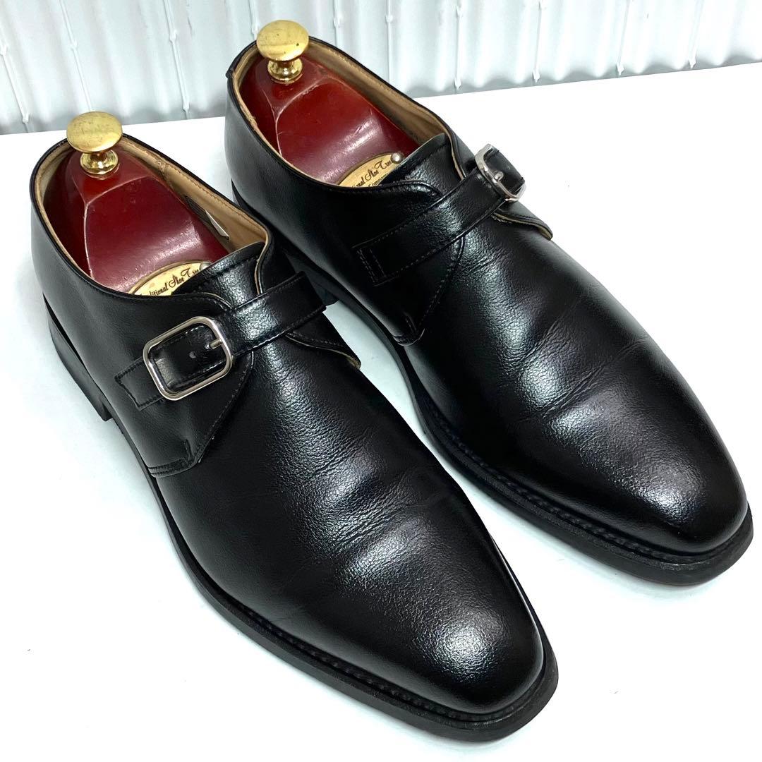 REGAL リーガル シングルモンクストラップ ブラック 24.5 革靴 - メルカリ