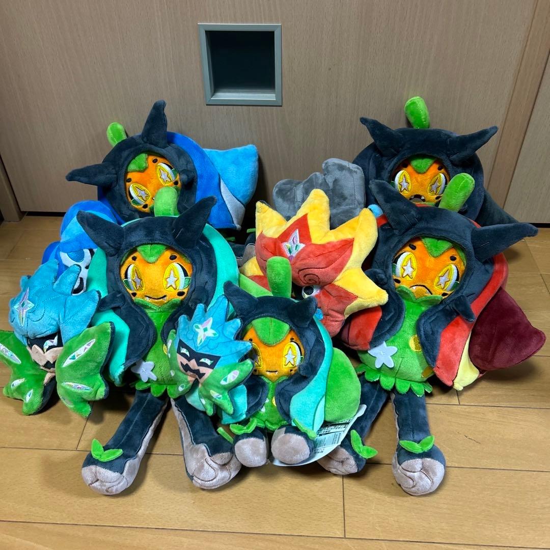 ポケモン オーガポン ぬいぐるみセット - メルカリ