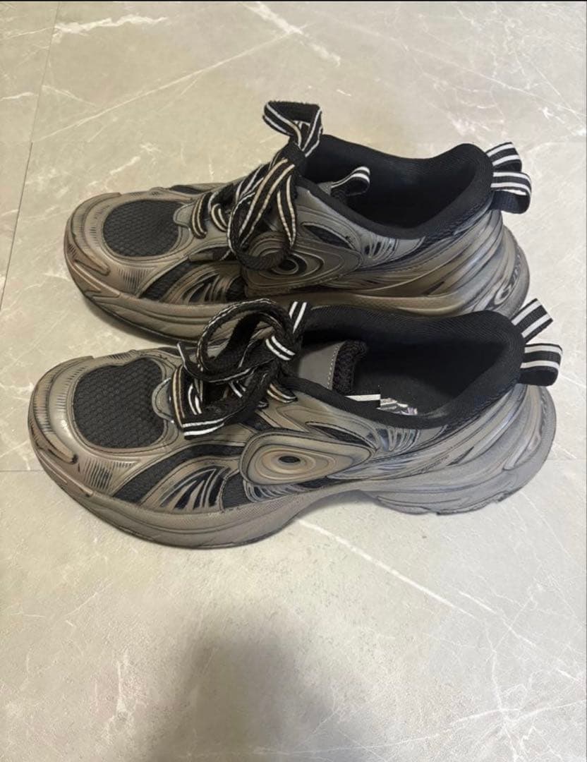 靴 OLD ORDER TURBO GT DESTROYED OLD ORDER Turbo GT Destroyed Black