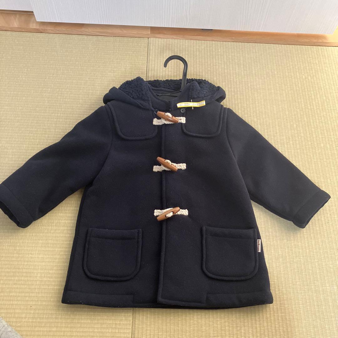 ミキハウス ダッフルコート 90サイズ - メルカリ