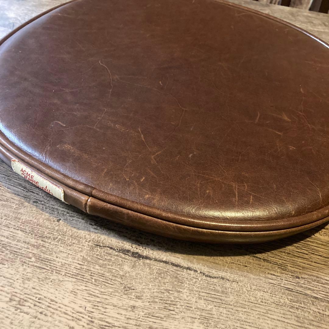 ACME アクメファニチャー 本革レザー シートクッション ☆2個セット