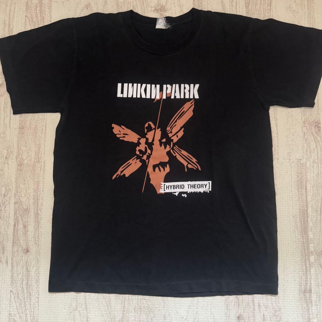 当時物初期 00s リンキンパーク Hybrid Theory Tシャツ L 当時物初期 00s リンキンパーク Hybrid Theory Tシャツ L LINKIN PARK