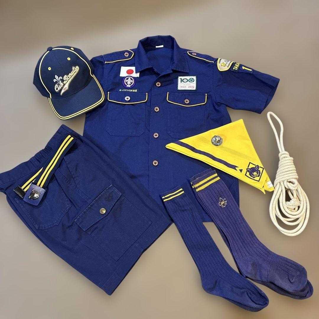 ボーイスカウト カブスカウト夏制服一式、付属品付き - メルカリ