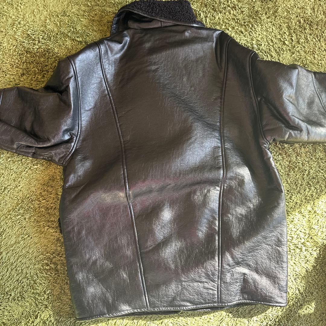 MAISON HAUSSMANNエコレザーコート - メルカリ