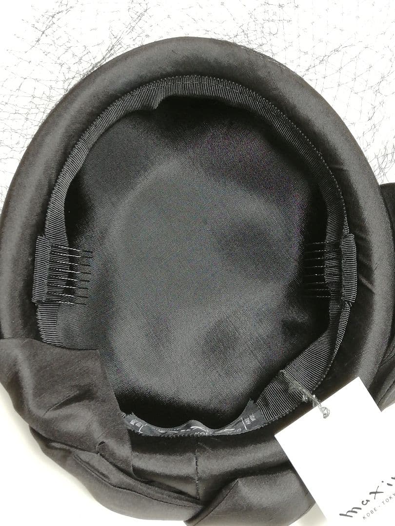 皇室御用達 maxim マキシン トーク帽 カクテルハット セレモニー 冠婚