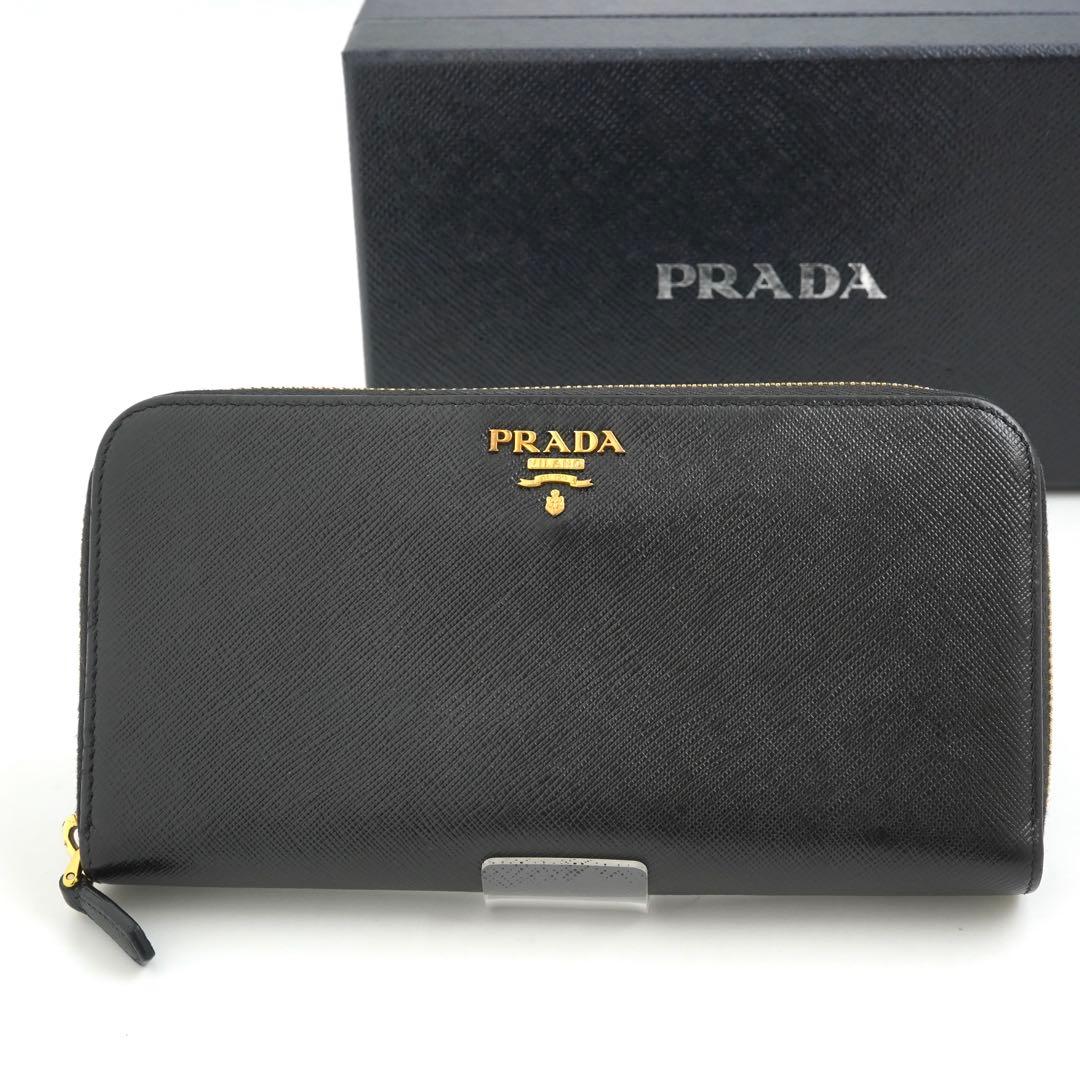 ✨新品未使用✨ PRADA 長財布 サフィアーノ アイコン ラウンド - メルカリ