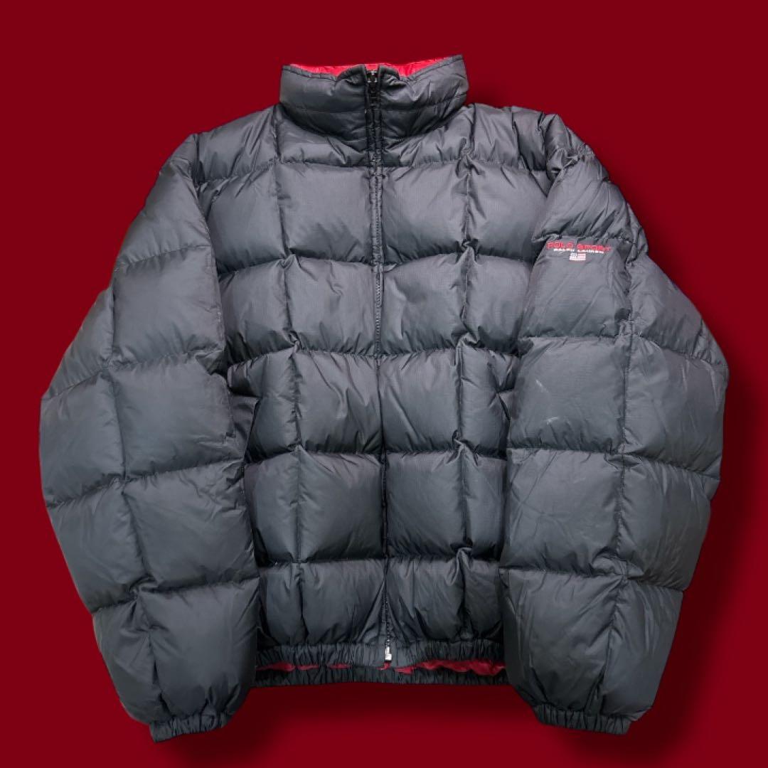 Polo Ralph Lauren ダウンジャケット SPORT 90s POLO RALPH LAUREN - 90s POLOSPORT ポロスポーツ ラルフ ダウン