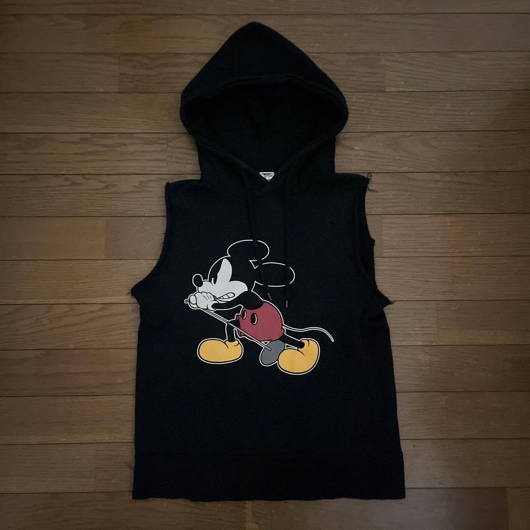 NUMBER NINE Disney ミッキーマウスノースリーブパーカー Yahoo!オークション -「ナンバーナイン ミッキーパーカー」の落札相場